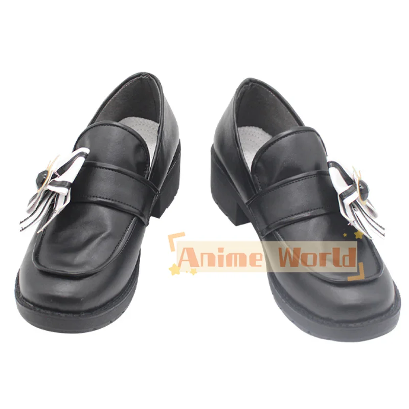 Virtual YouTuber SMC-gumi Yorumi Rena School Uniform Cosplay Shoes Halloween Carnival Boots Custom Made