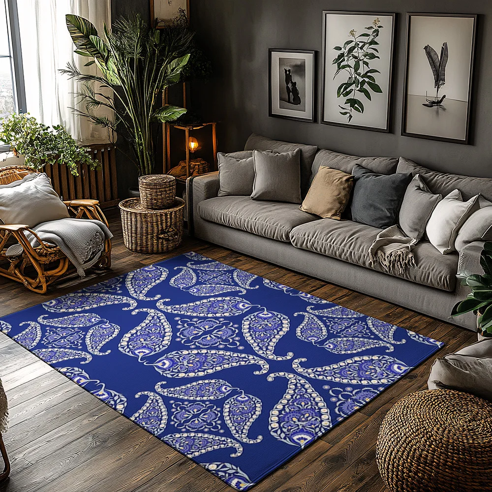 

Винтажный персидский ковер, моющийся нескользящий напольный коврик для дома и улицы, ковер для прихожей, домашний декор, ковер с традиционным узором G