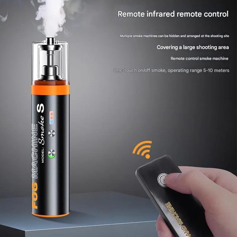 Smoke machine 30w portable handheld dry ice low fog machine photography stage effect