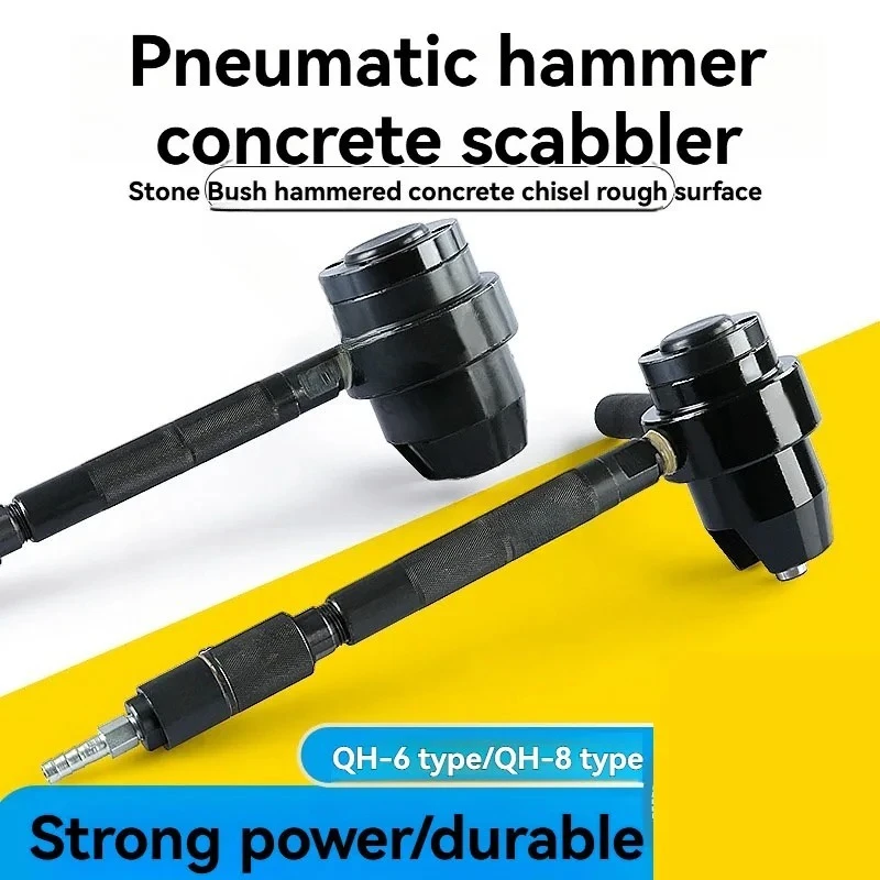 QH-8 Pneumatic Hammer Impact Pneumatic Hammer Strong Chiseling Machine Handheld Air Hammer Concrete Wall Stone