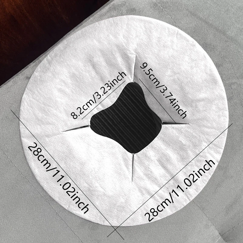 

100 шт. одноразовые массажные чехлы для подушек для отдыха для лица, бумажные массажные чехлы для колыбели для лица, чехол для стола, спа-салон, простыни для колыбели, подушка для подголовника