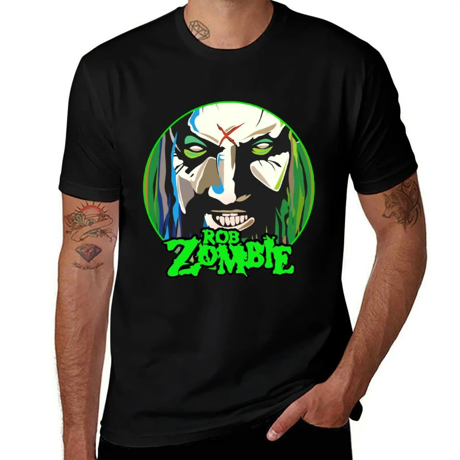 

Secret Rob Zombie Halloween Gifts Movie Fan T-Shirt printed t shirts for man anime tshirt t shirts cotton 100% T-Shirt