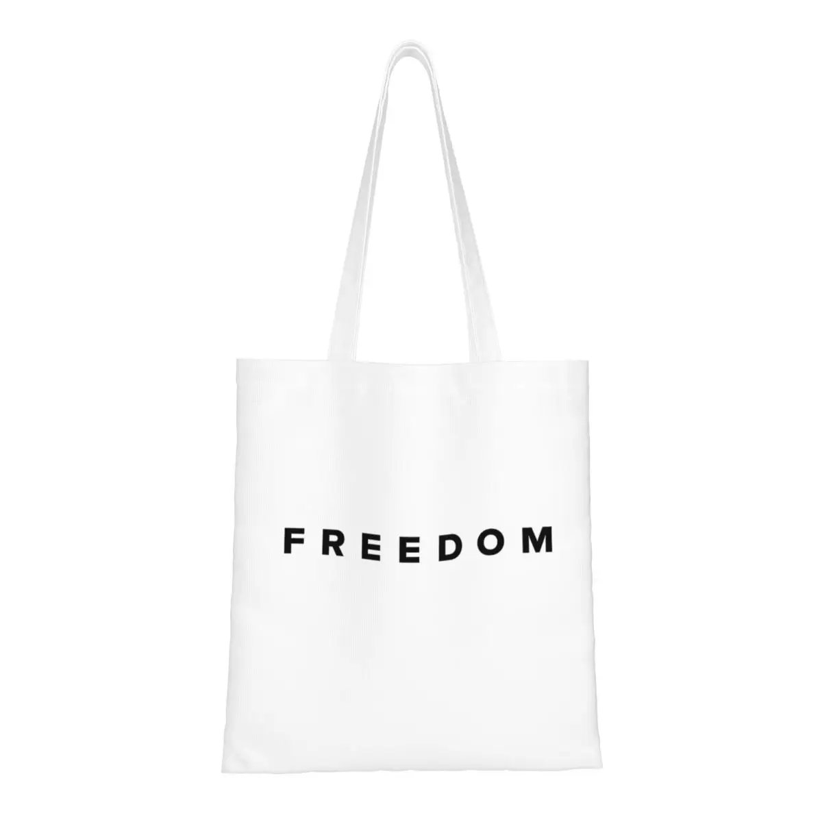 

Холщовая сумка-тоут Charlie Kirk Freedom, продуктовые сумки, многоразовые сумки-шопперы унисекс