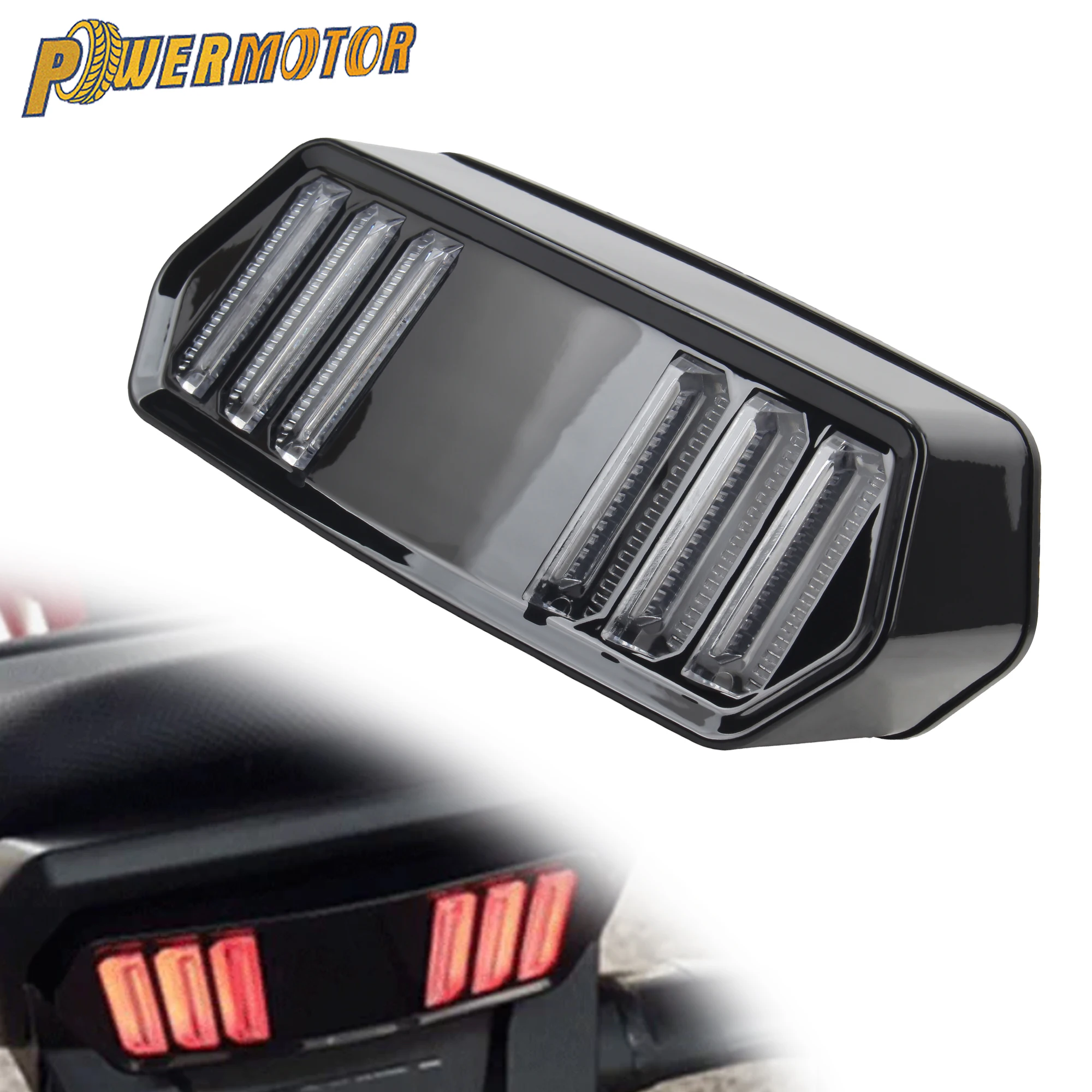 

For Honda MSX125 CBR650F CTX700 CTX700N Turn Signal LED Stop Brake Indicator Lamp Motorcycle Supermoto Taillight Modified Parts