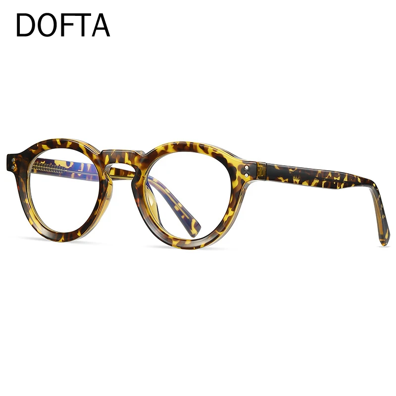 

DOFTA Vintage Round Optical Glasses Frame Women TR 90 Men Myopia Eyeglasses Frame 5898