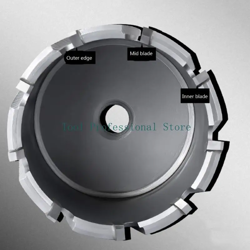 57QF TCTs-Ringfräser mit Universal-/Weldon-/Schaft-D12 x H35 x H35/D39 x H35-Kernbohrern