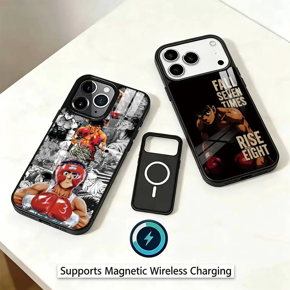 H-Hajime no Ippo Makunouchi  Phone Case For iPhone17,16,15,14,13,12,11 Plus,Pro Magnetic Supports Magnetic Wireless Charging