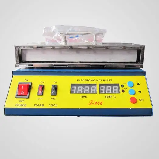 T-946 Electronic Hot Plate T946 BGA intelligent temperature control heating rework station technology LED 110V-240V