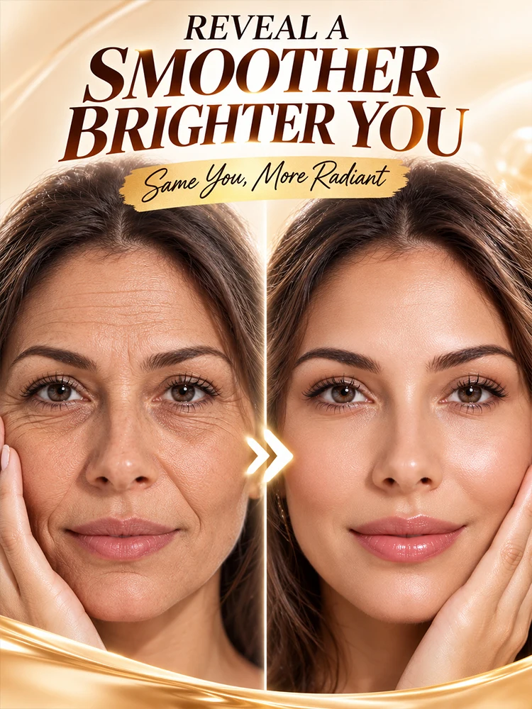 Youthful Looking Skin Serum Collagen Peptide Facial Essence Moisturizing Firming Renewal Skincare Routine
