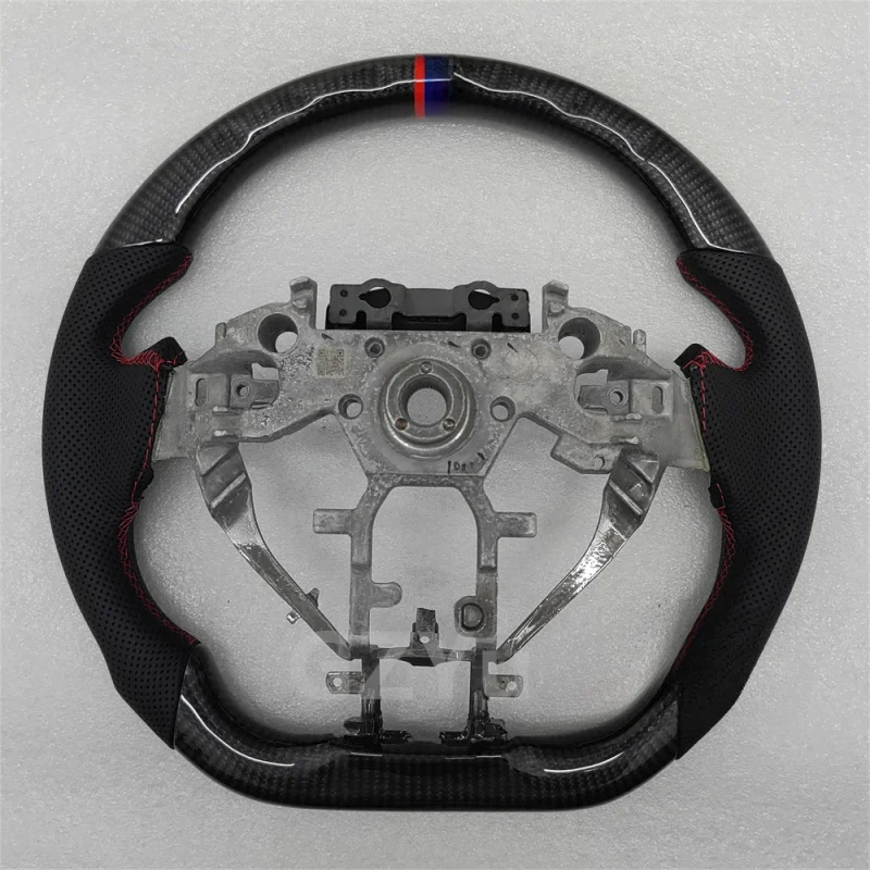 Suitable for Nissan Tundra TEANA 2016 X-Trail D-type Real Carbon Fibre Leather Steering Wheel Modification