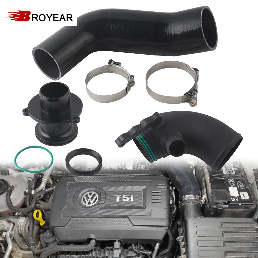 Broyear High Quality Turbo outlet muffler Inlet Intake Upgrade Pipes For Mk7/7.5 GTI Skoda Octavia SEAT 1.8T Audi S3 8V 2.0T