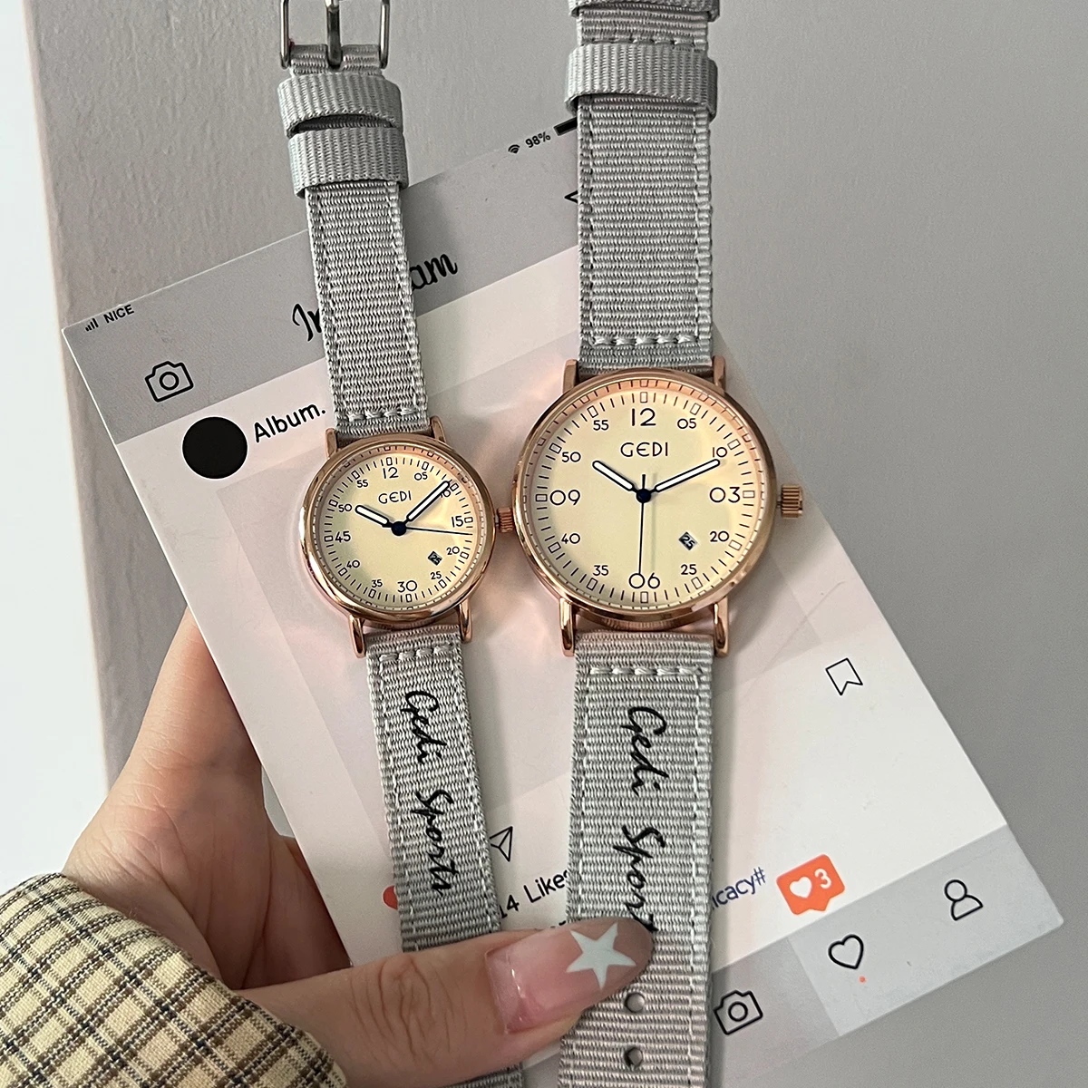 

Retro Women'S Watch Understated LuxuryClassic Quartz Wristwatch Fashionable And Versatile Quartz Fashion Watch Women'S Accessory