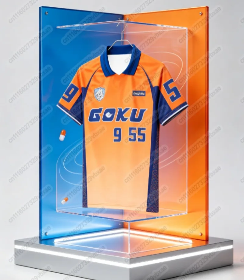 Polo de Negocios con Cuello y Manga Corta de Dragon Ball Goku Negro y Rojo 2026, Camiseta de Hombre, Jersey Deportivo Oversize, Combinación Familiar