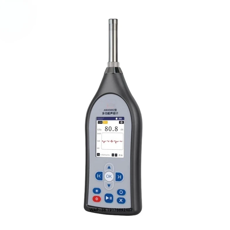 AODA AWA5662 Traffic Industrial Environment Noise Measurement IEC 61672 Class 1 Sonometer Sound Level Meter
