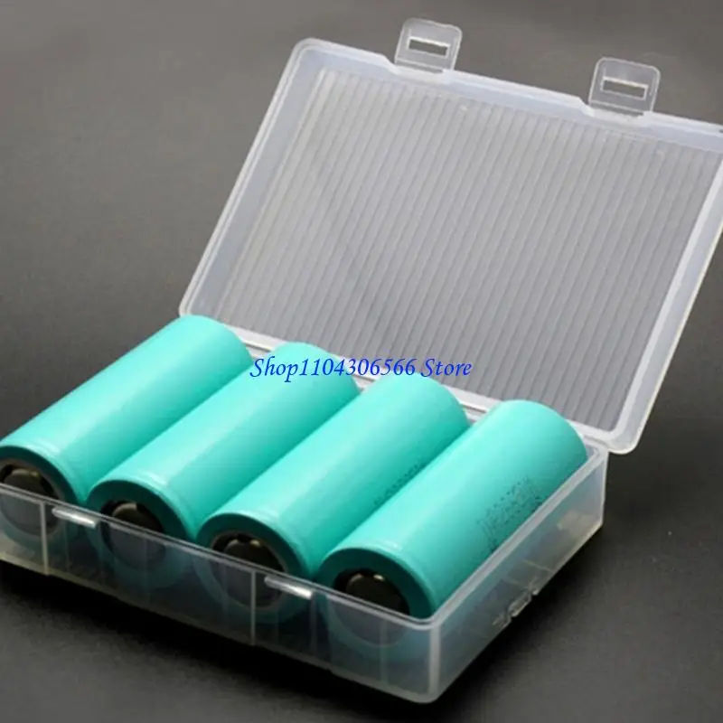 02DD Battery Storage Box Secure Store 26650 Batteries 26650 Battery Storage Case