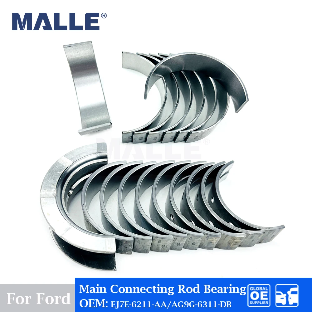 

STD Crankshaft Main Connecting Rod Bearing For Ford Mondeo 2.0T 240HP Engine Auto Car Accessories OEM AG9G-6311-DB EJ7E-6211-AA