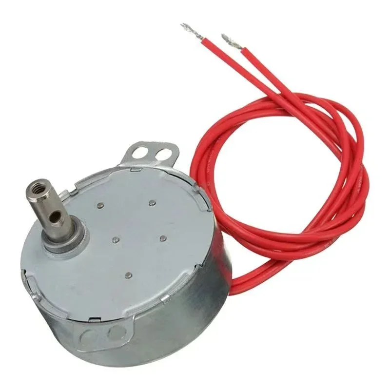 TYC Synchronous Motor AC 12V 220~240V 5/6 R/min 50/60Hz CW/CCW 4W 15mm Length Shaft