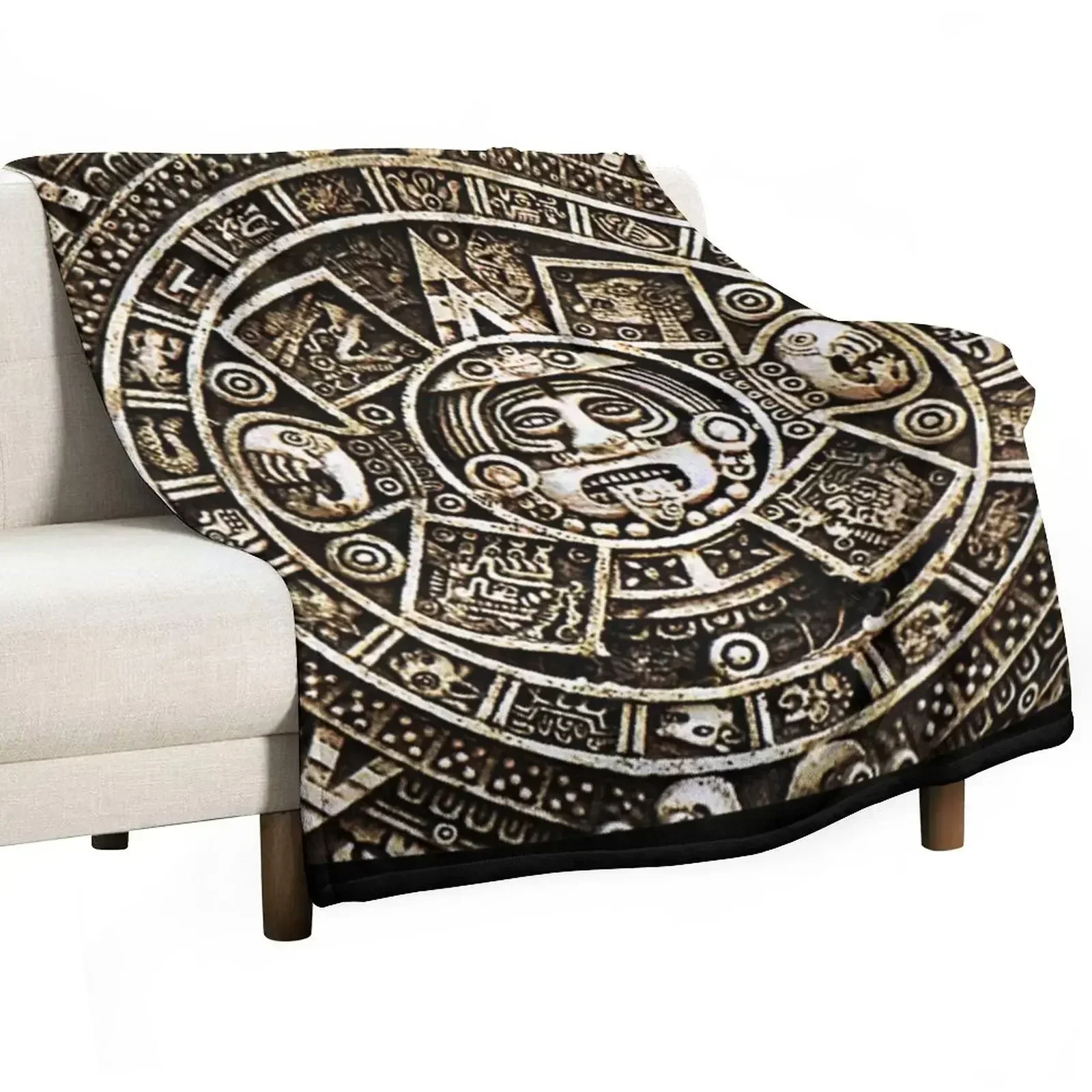 

Ancient Mayans Compus Throw Blanket Thermal Decorative Throw Blankets