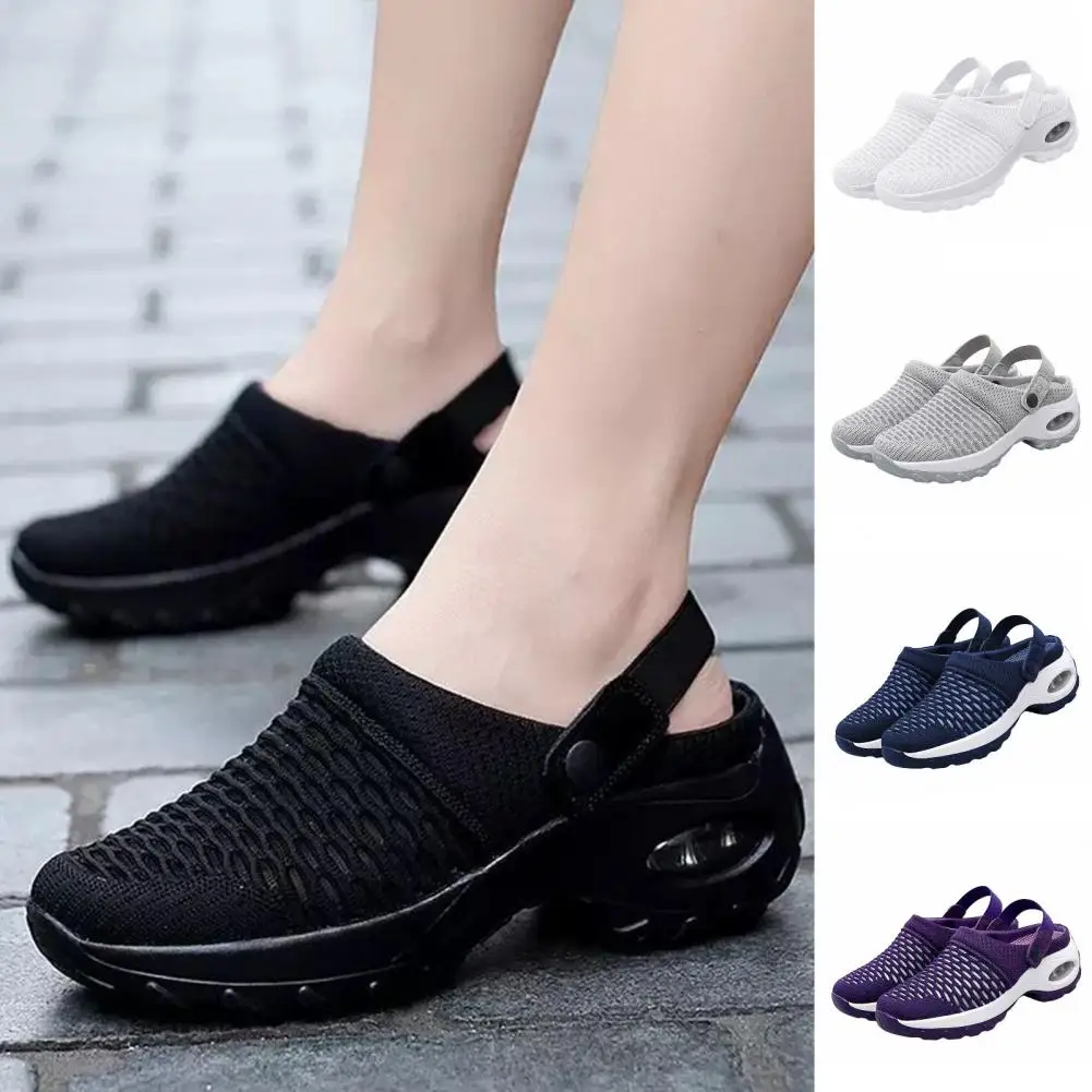 1 Pair Women Sports Shoes Breathable Mesh Water Sports Shoes with Non slip Quick Dry Design Support Female Sneakers