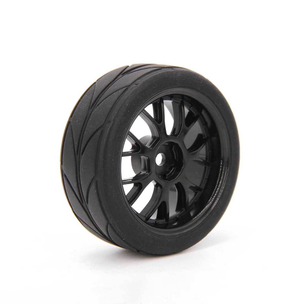 1,9 Zoll 65 mm Radreifen Reifen 12 mm Sechskant blaue Felge langlebiges Gummi für 1/10 1/12 1/14 RC Car Racing Wettbewerbsfähiges Wltoys 144001 – Detail 15