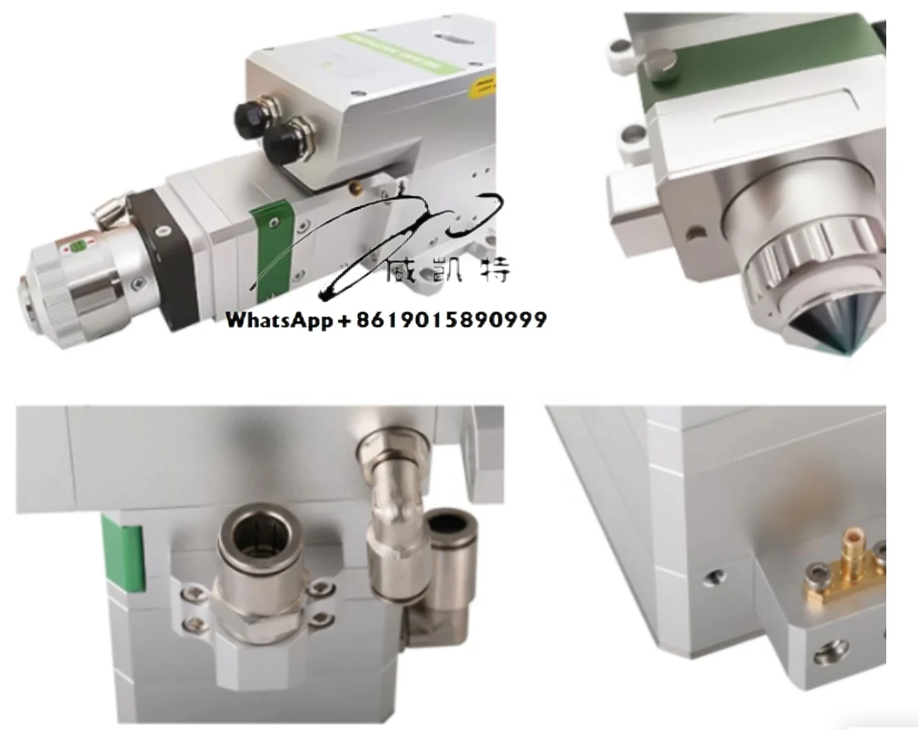 Fiber Laser Cutting Head BM110 Auto Focus Laser Cutting Head for 3000w With Leadshine Driver With One Year Warranty