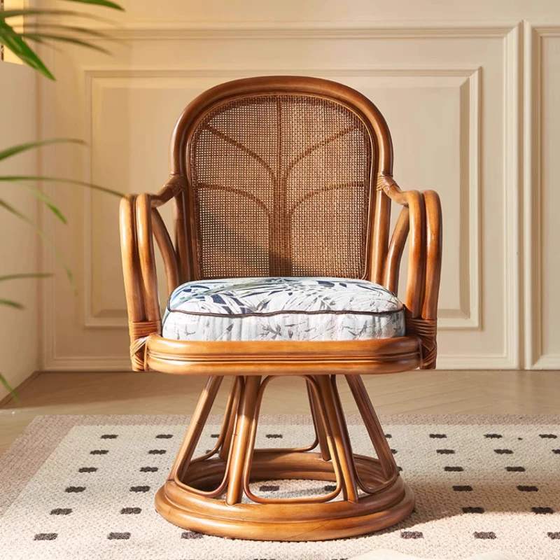 

Rattan Leisure Chair South East Asia Tea Room Balcony Back Chair