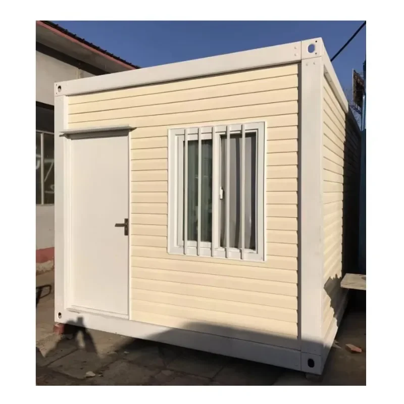 Cheap 20 FT Prefabricated Tiny home office Prefab Detachable Modular Container House tiny home ready to ship