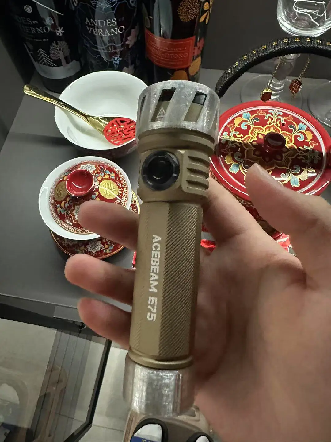 

Protective Anti-Drop Holster for Acebeam E75 / Nitecore EX7 Flashlight | Custom 3D Printed Shockproof Sleeve