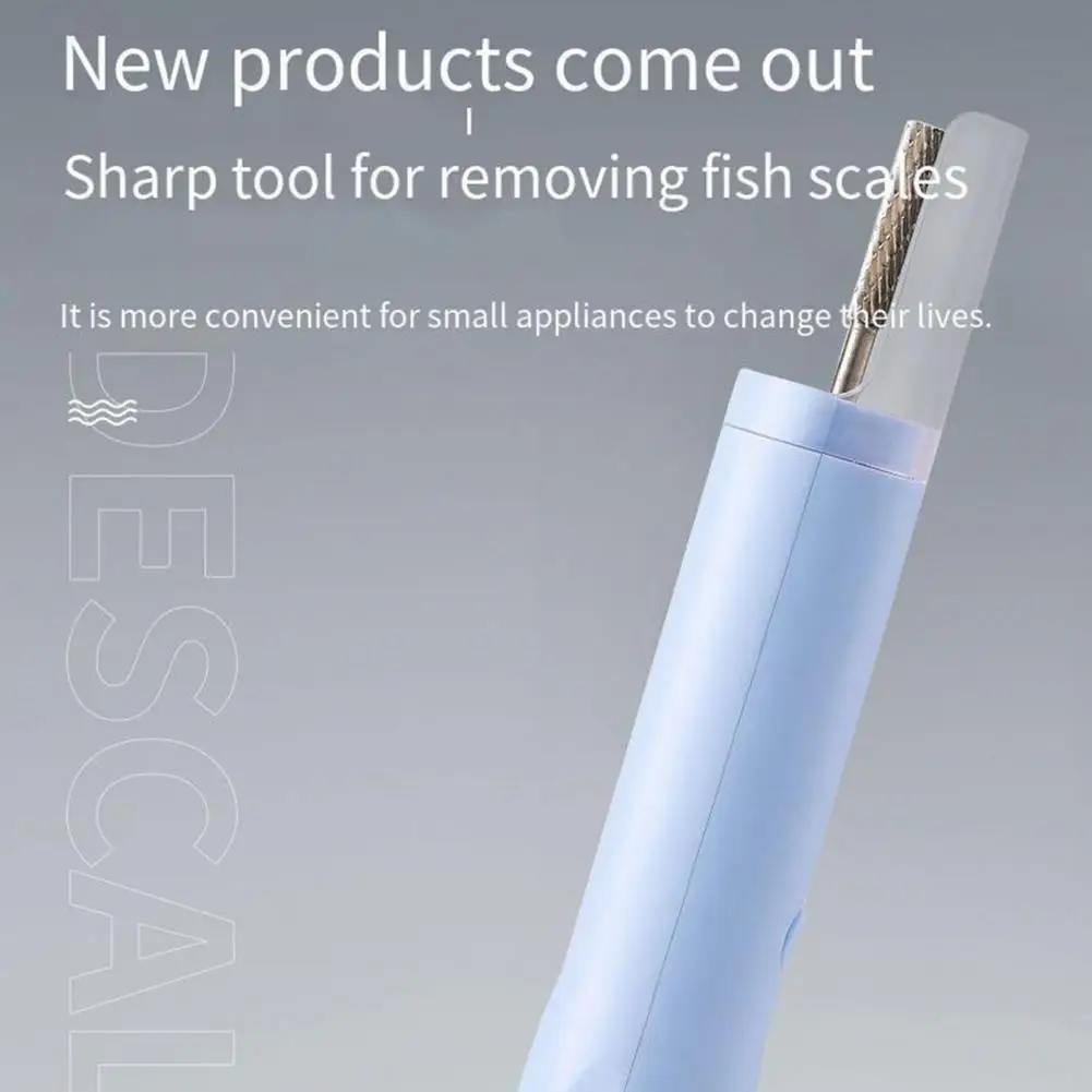 Fish Scaler Remover with Battery Electric Fish Scale Pliers Cordless Electric Fish Scaler Remover with Rechargeable for Skin