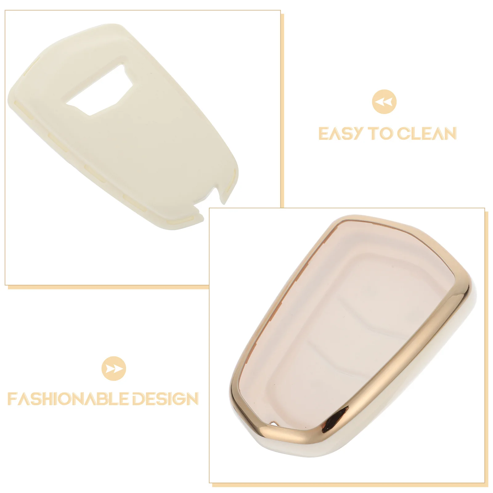 

Durable Tpu Car Key Fob Cover Protective Scratch Proof Soft Flexible Key Holder for Car Keys Keyfob Keychains Covers