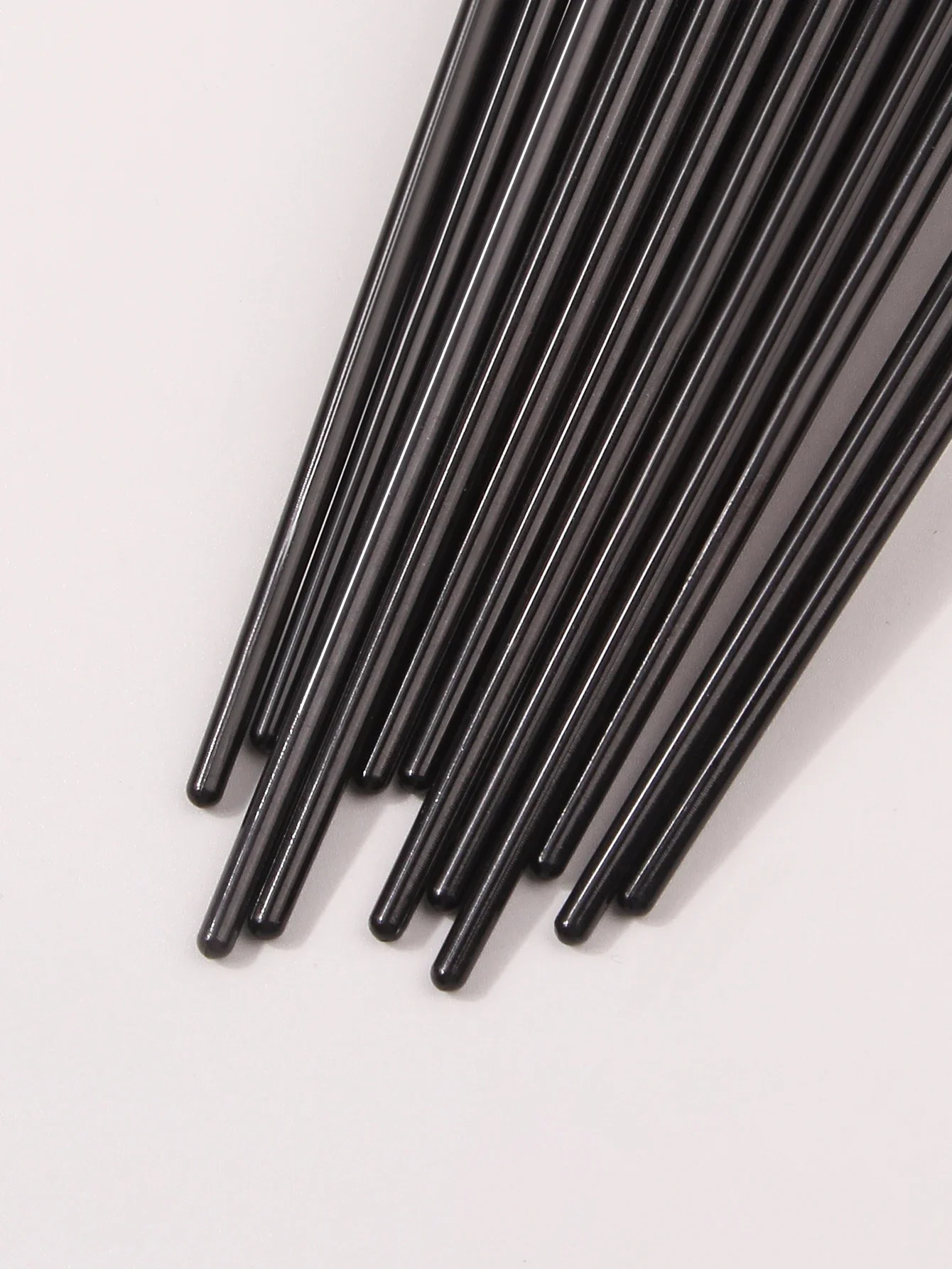 12 個の超微細刃アイライナーブラシ超ソフトメイクブラシポータブル眉毛ブラシ多機能多目的メイクツール