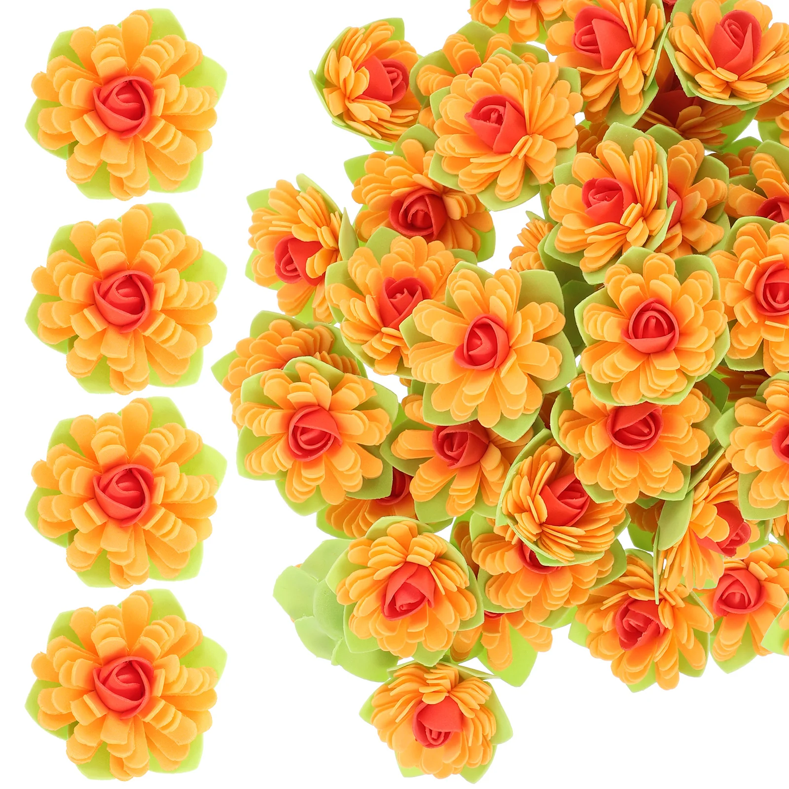 

50 Pcs Aromatherapy Flowers Oil Diffuser Aromas Sola Mini for Desk Office Small