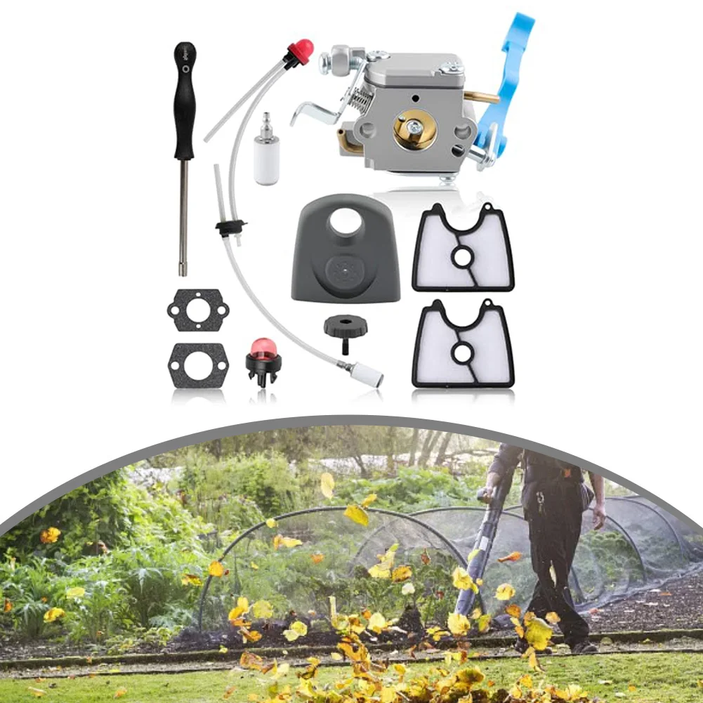 

590460102 Carburetor For 125B Leaf Blowers With Fuel Kit 581798001 545081811 Home Power Tool Parts Yard Garden Replacement Part
