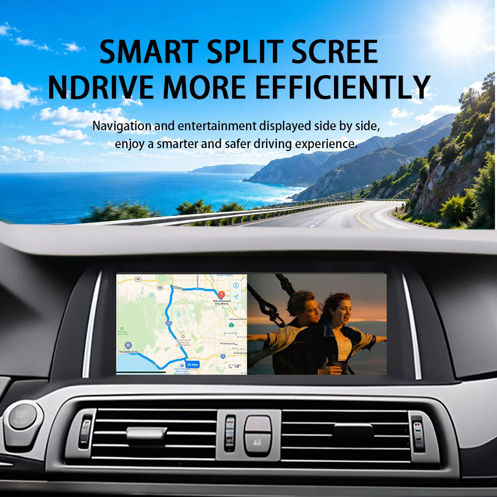 Qualcomm 6125 Android Auto Car Radio Multimedia for BMW 5 F10 F11 520i 525i 528i Car Intelligent Systems WIFI CarPlay Stereo