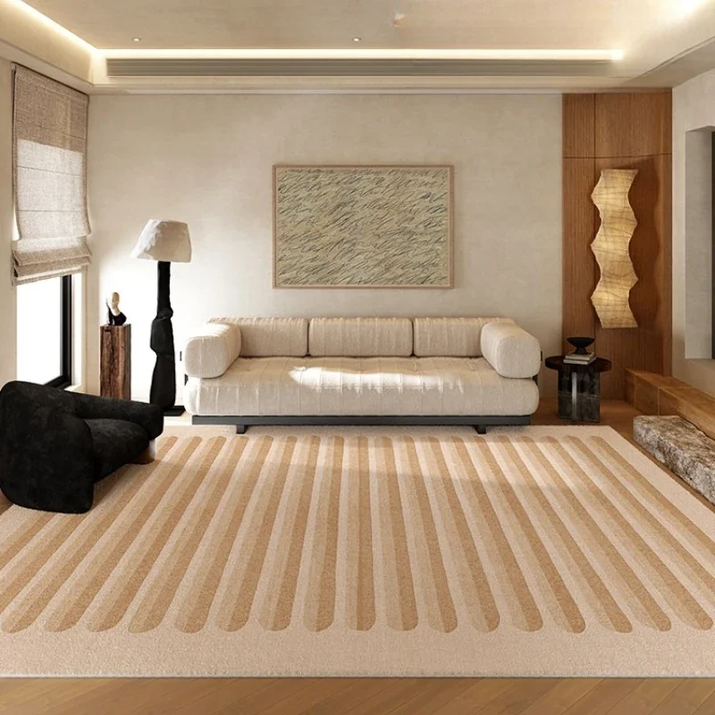 Large Area Bedroom Decor Carpet Light Luxury Carpets for Living Room Fluffy Soft Lounge Floor Mat Thick Plush Study Washable Rug