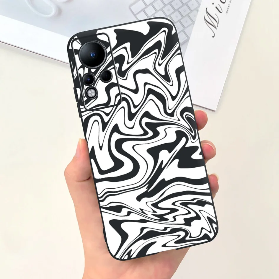 For Infinix Note 11 Case X663 X663B Back Cover Lovely Astronaut Silicone Soft TPU Phone Case For Infinix Note 12 G88 Note11 Capa