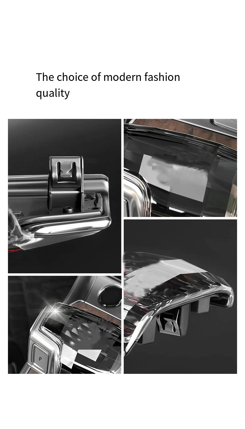 New suitable for Audi right-hand drive dedicated crystal gear lever A4 car inter