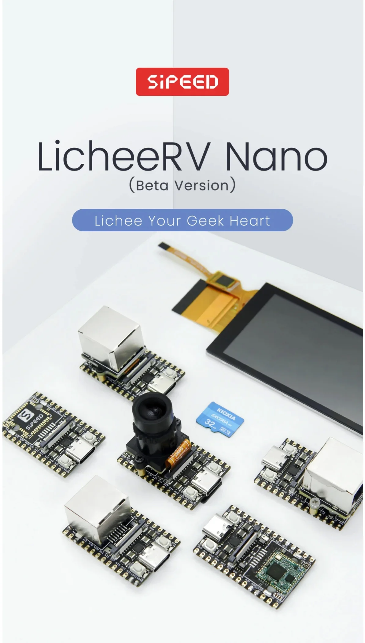 Sipeed LicheeRV Nano Super-Mini RISC-V Full-Featured Mini Monster SG2002 RAM-256MB Video Capture For AI Camera KVM Desktop