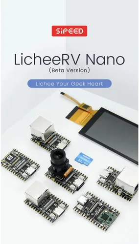 Imagen 2 del producto Sipeed LicheeRV Nano Super-Mini RISC-V Mini Monster SG2002 RAM-256MB con todas las funciones captura de vídeo para cámara AI KVM de escritorio