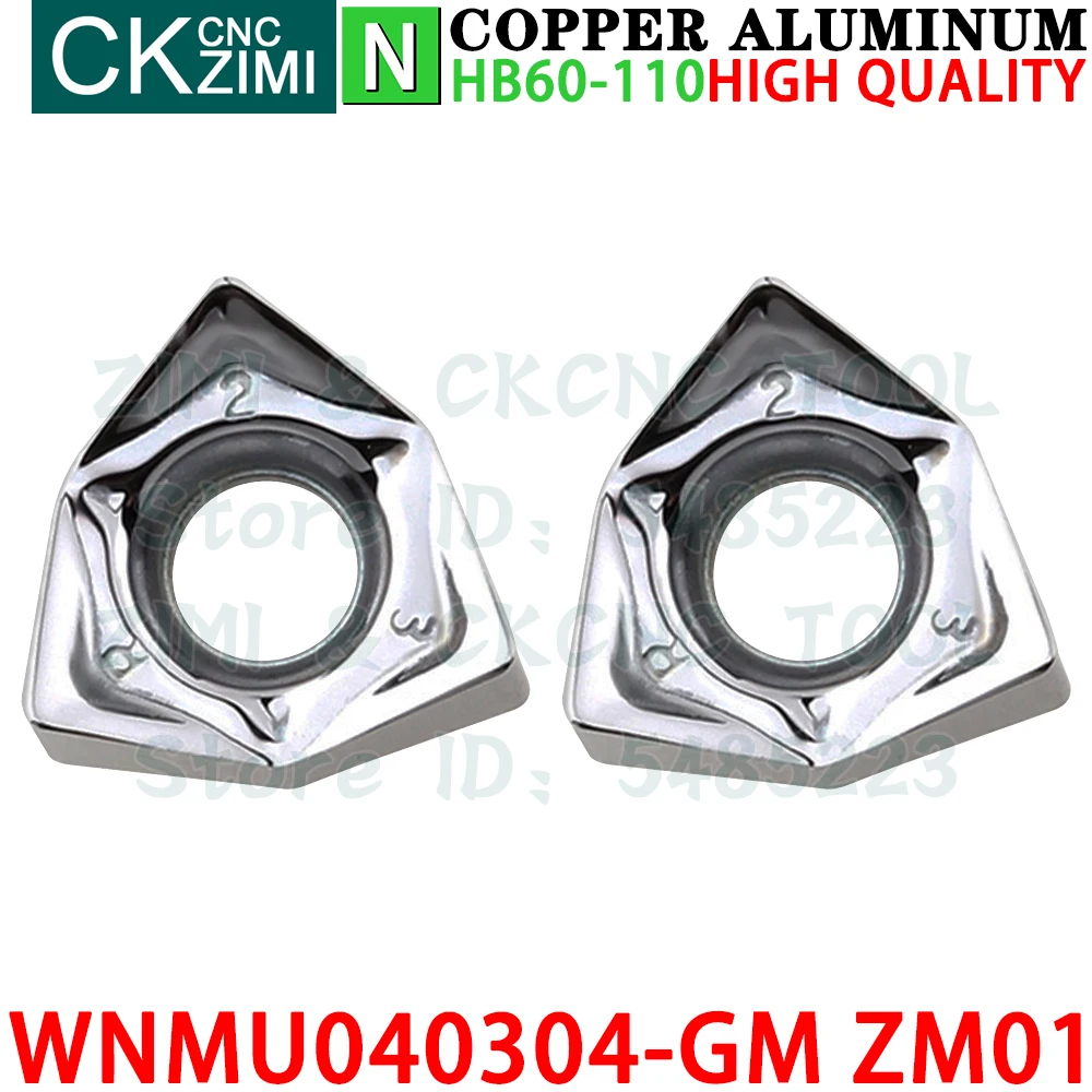 Imagem -05 - Wnmu 040304 gm Zm01 Inserções de Carboneto Ferramentas de Inserção de Fresagem de Alumínio Torno de Metal Wnmu0403 Mfwn90 Ferramentas de Corte e Fresagem Intercambiáveis Insertos de Faceamento Wnmu040304-gm Zm01