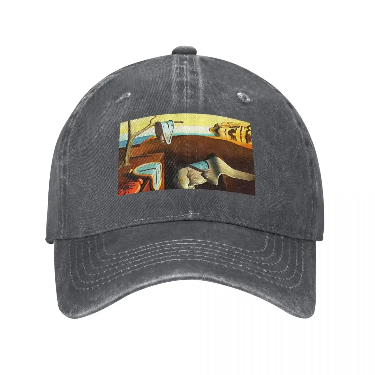 Casquette de baseball Salvador Dali The Persistence of Memory, imprimé surréaliste, chapeaux uniques personnalisés, vêtements de golf pour hommes et femmes
