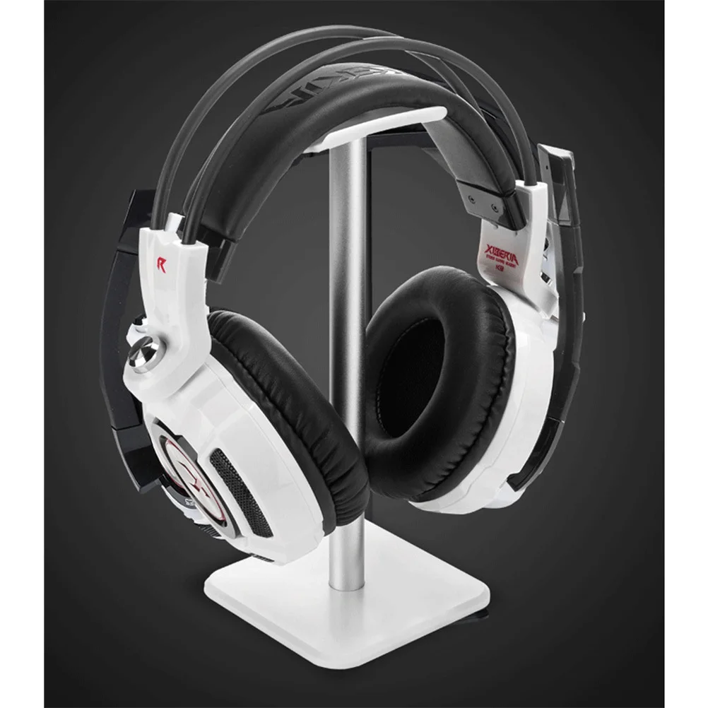 

Classic Headphone Holder Stand Black Stable Foundation Headset Bracket Storage Headphone Organizer Headset Bracket