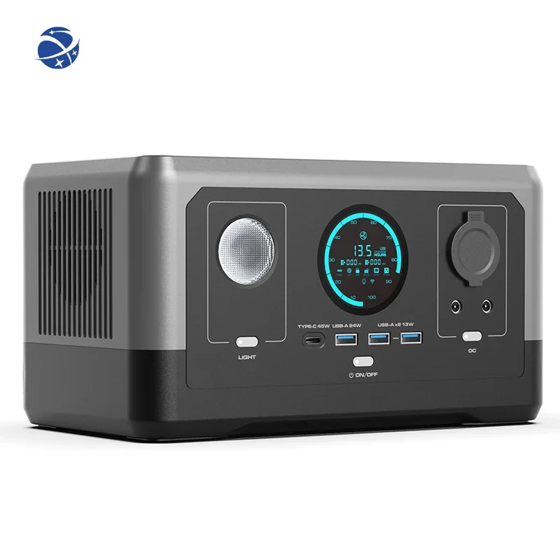 220v Outdoor Portable Energy Storage Power Supply 600W Li ion Battery Pack Portable Power Station 285Wh