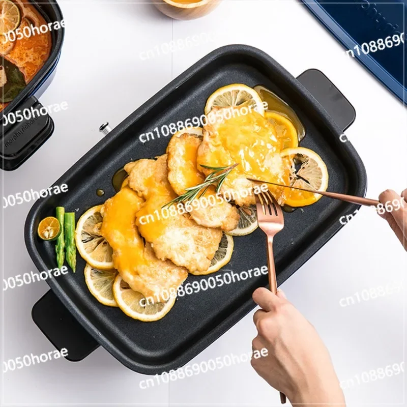 Multi Functional Cooking Pot, Electric Barbecue Pot, Home Accessories, Flat Bottomed Baking Tray