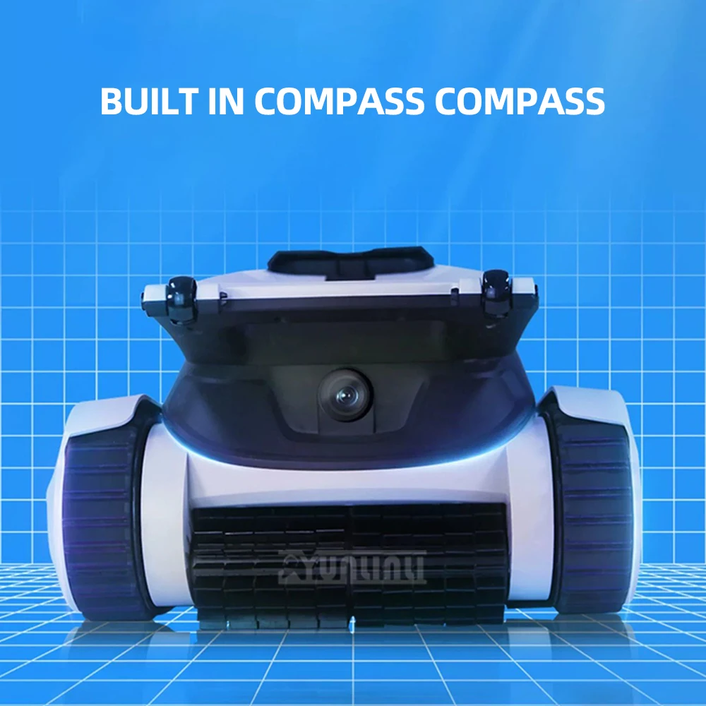 Limpiador automático de piscinas, máquina de succión de aguas residuales, inalámbrico, bajo el agua, para el hogar