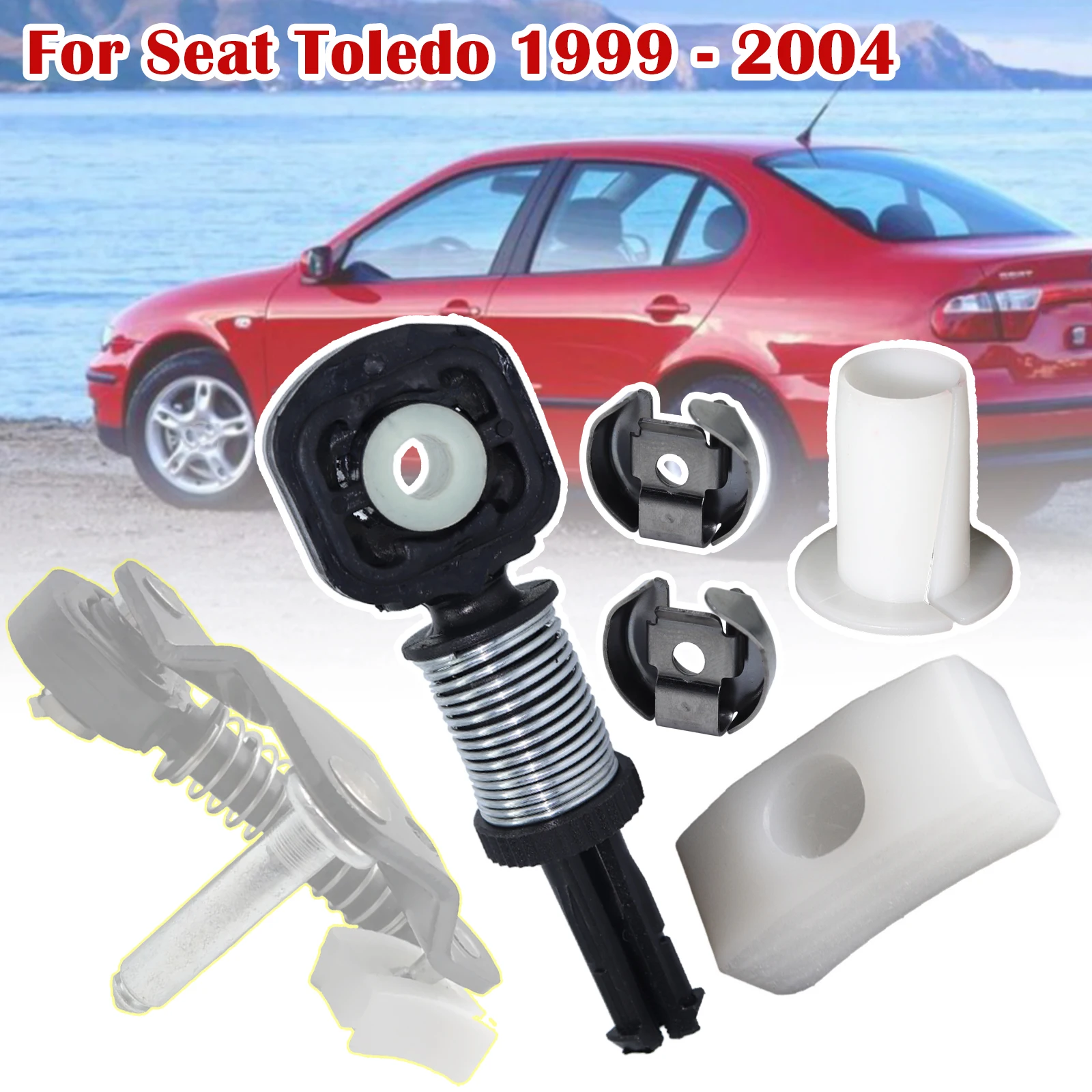 

For Seat Toledo Car Gear Selector Linkage Shaft Cable End Relay Lever Bushing Gearbox Lock Connector 1999 2000 2001 2002 - 2004