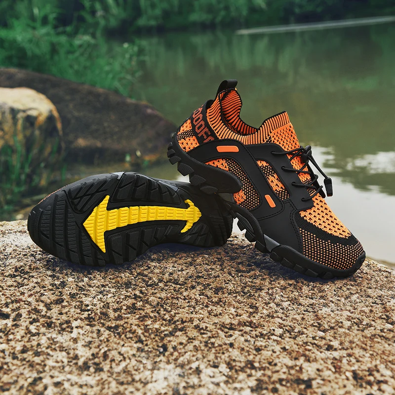 

Summer breathable mountaineering shoes, men's sports and leisure shoes, outdoor sports shoes, leisure camping and hiking shoes,