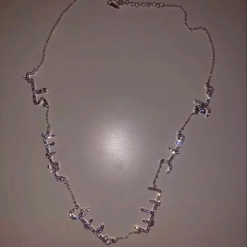 Custom Multiple Personalized Name Necklaces Jewelry Chain Pendant Gold Color Necklace for Women Stainless Steel Birthday Gifts