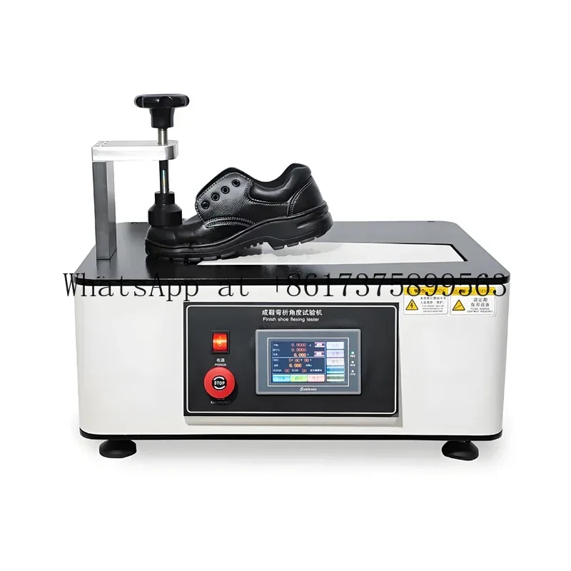 Shoe Bending Angle Testing Machine Whole Shoe Rigidity Tester for Footwear Quality Testing