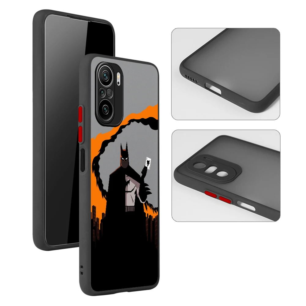 B-Batman Handyhülle für Redmi Note 7 8 Pro 8T 9 Pro 9S 10 4G 5G 10 11S 10 11 12 13Pro 10Lite 12 13ProPlus5G 12 13 4G 5G